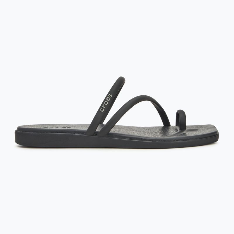 Klapki damskie Crocs Miami Toe Loop Sandal black 2