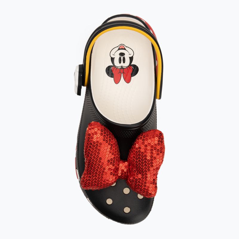 Klapki dziecięce Crocs Minnie Mouse Classic Platform Clog white 6