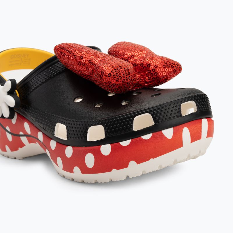 Klapki dziecięce Crocs Minnie Mouse Classic Platform Clog white 8