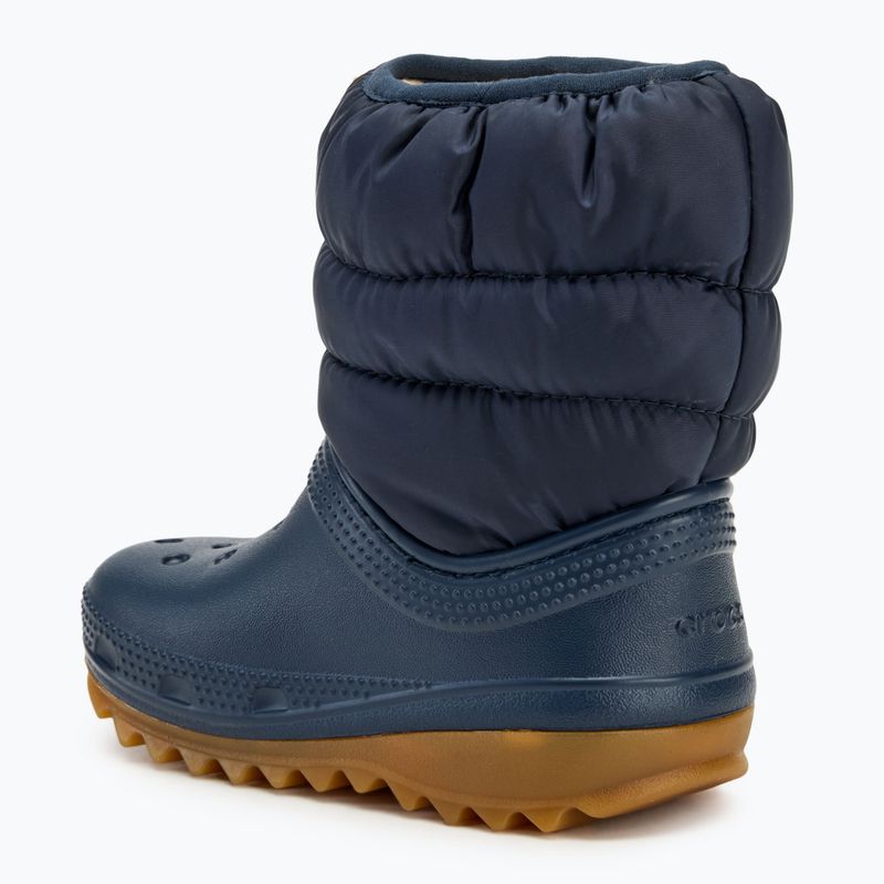 Śniegowce dziecięce Crocs Classic Neo Puff Boot Toddler navy/gum 3