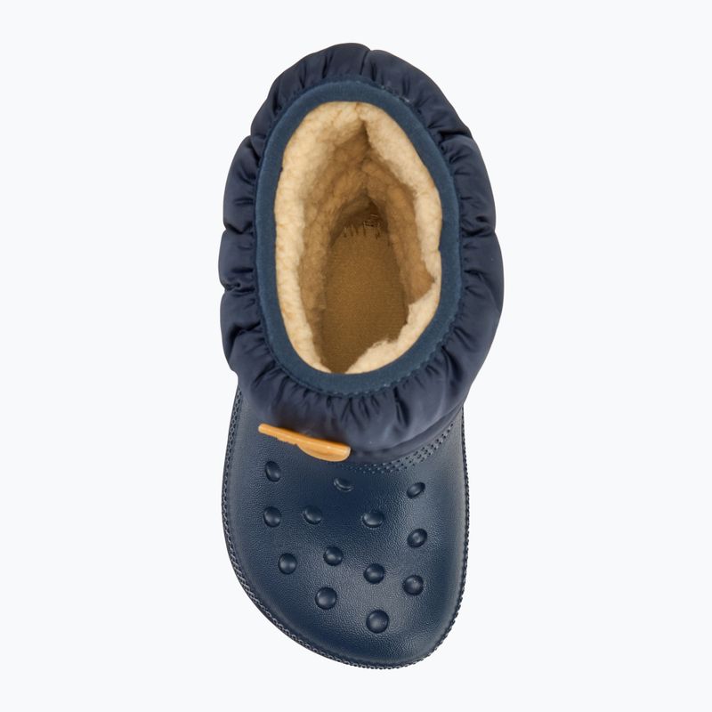 Śniegowce dziecięce Crocs Classic Neo Puff Boot Toddler navy/gum 5