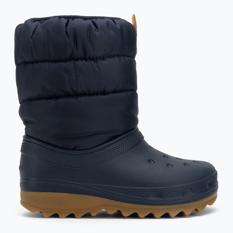 Śniegowce juniorskie Crocs Classic Neo Puff navy gum 2