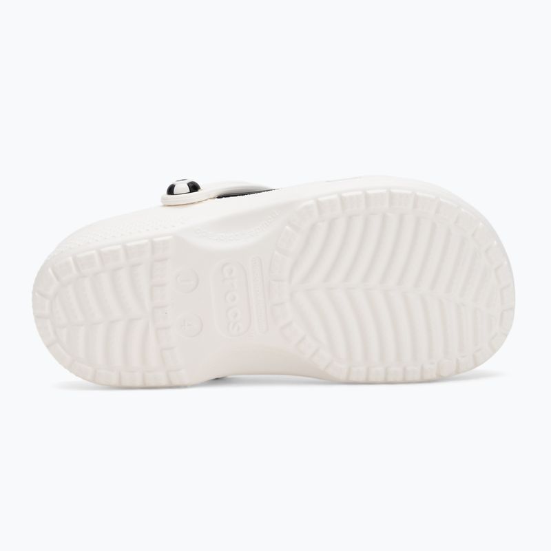 Klapki dziecięce Crocs Classic Basketball Clog Kids white/black 5