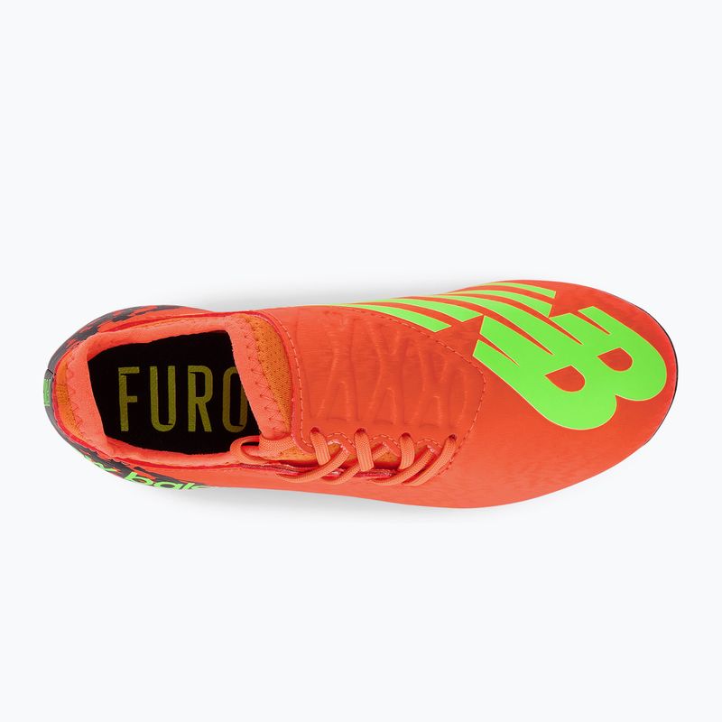 Buty piłkarskie dziecięce New Balance Furon Dispatch V7 FG neon dragonfly 13