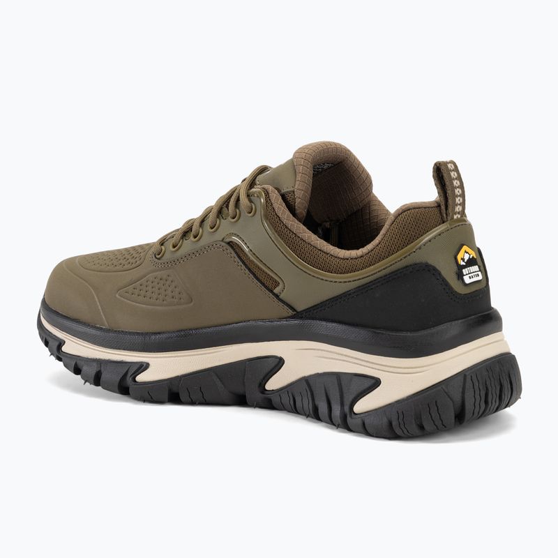 Buty męskie SKECHERS Arch Fit Road Walker Recon olive/black 3