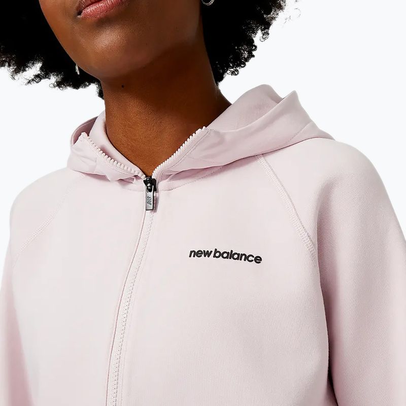 Kurtka damska New Balance Achiever Tech Fleece stone pink 4