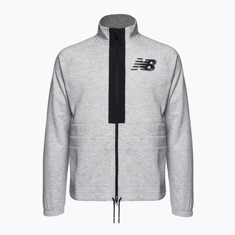 Kurtka treningowa New Balance Uni-Ssentials Moments spinnex grey