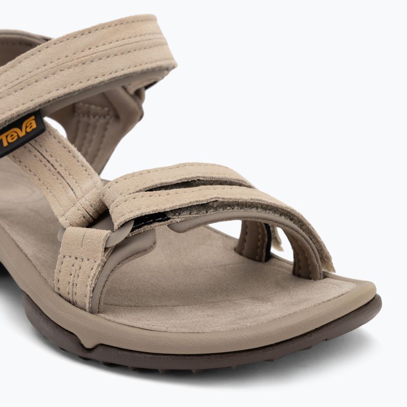 Sandały damskie Teva Terra Fi Lite Suede feather grey 7