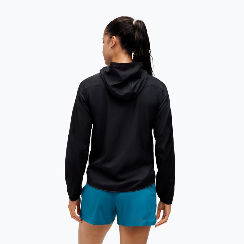 Kurtka do biegania damska HOKA Skyflow black 2