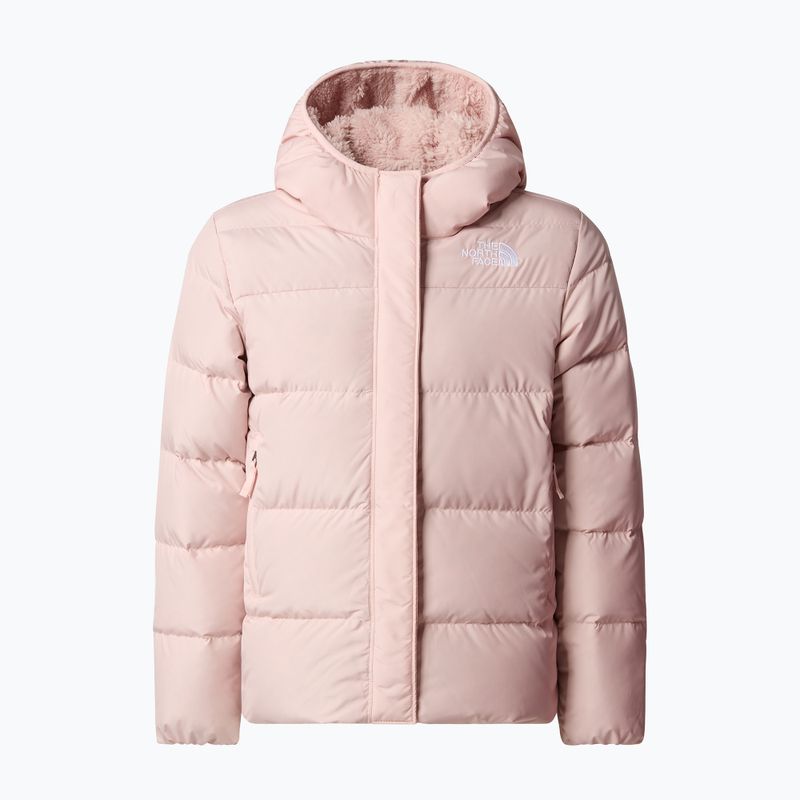 Kurtka dziecięca The North Face North Down Fleece Parka pink moss 5