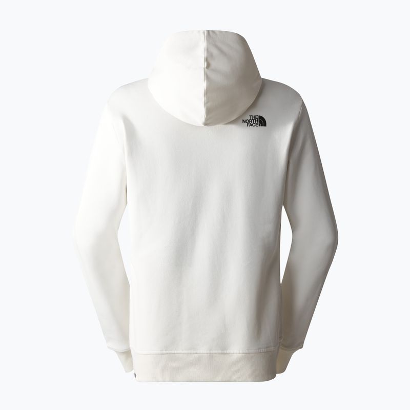 Bluza męska The North Face Standard Hoodie gardenia white/coal brown water distortion print 5