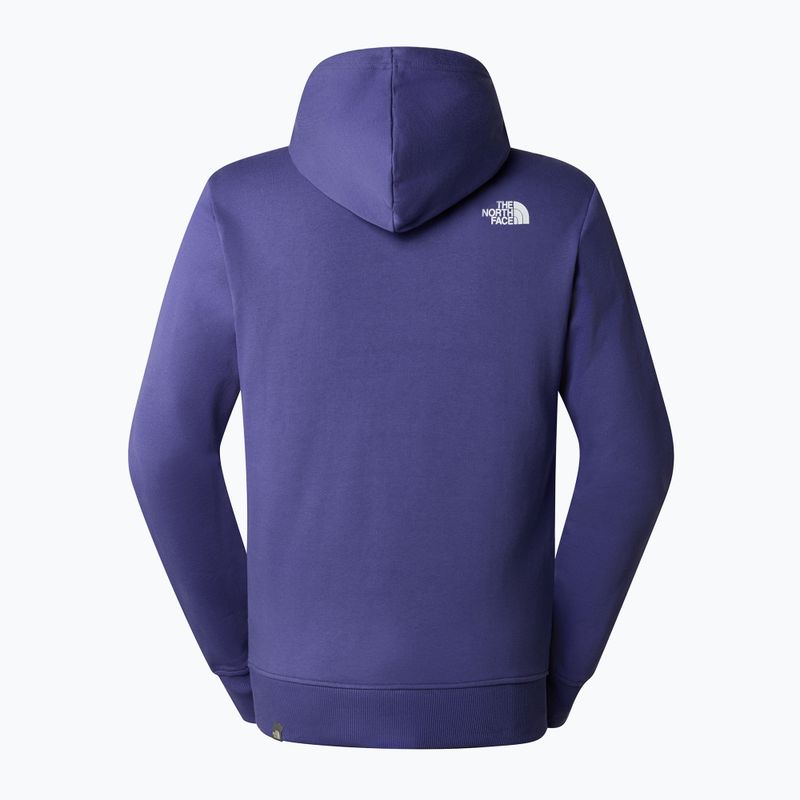 Bluza męska The North Face Standard Hoodie cave blue 6