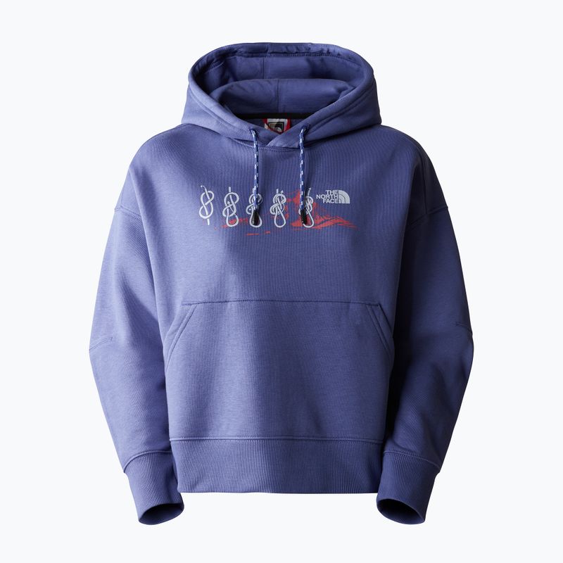 Bluza trekkingowa damska The North Face Outdoor Graphic Hoodie cave blue 4
