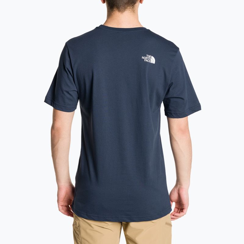 Koszulka męska The North Face Easy summit navy 2