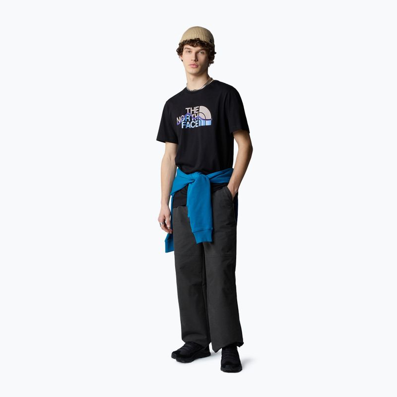 Koszulka męska The North Face Mountain Line Tee tnf black 2