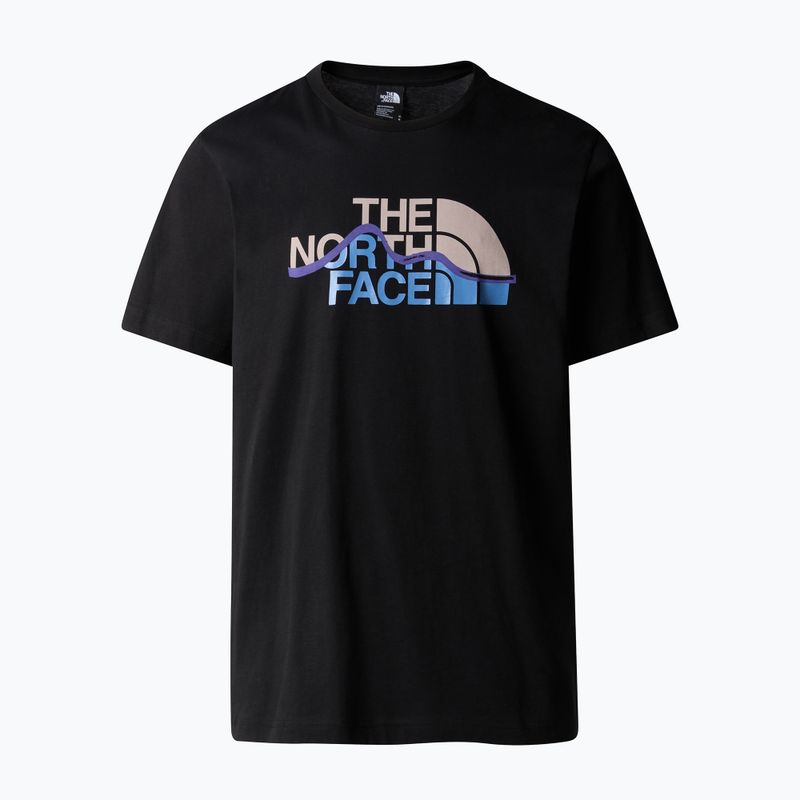 Koszulka męska The North Face Mountain Line Tee tnf black 4