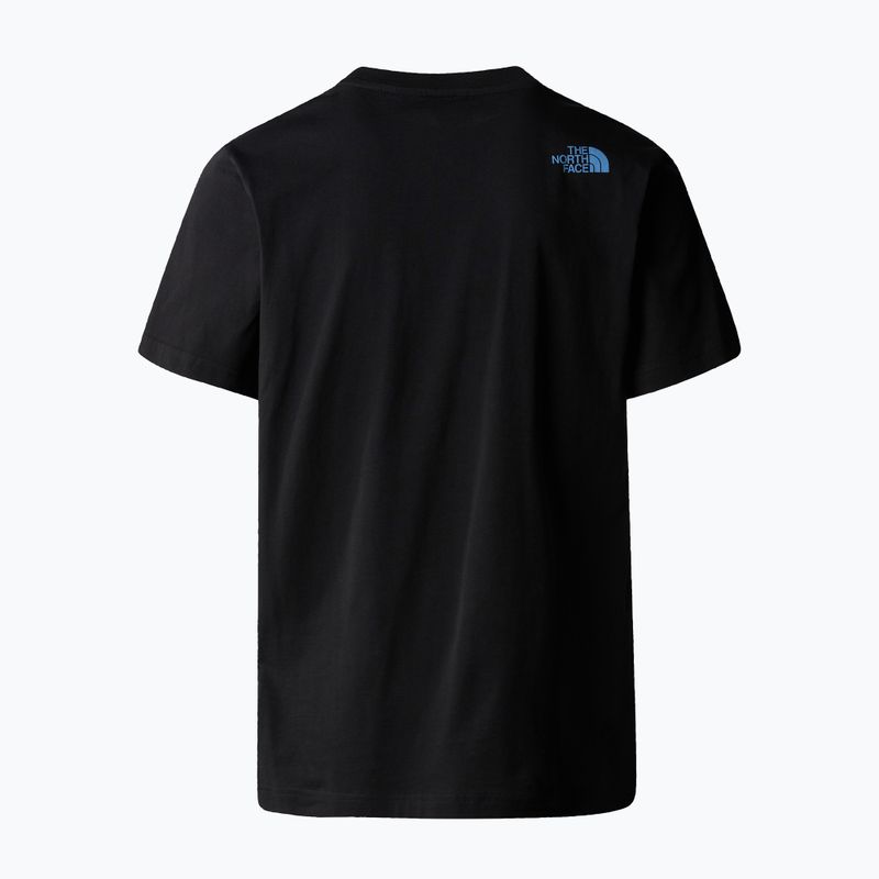Koszulka męska The North Face Mountain Line Tee tnf black 5