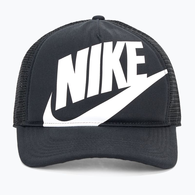 Czapka z daszkiem dziecięca Nike Rise Structured Trucker black/black/white 2