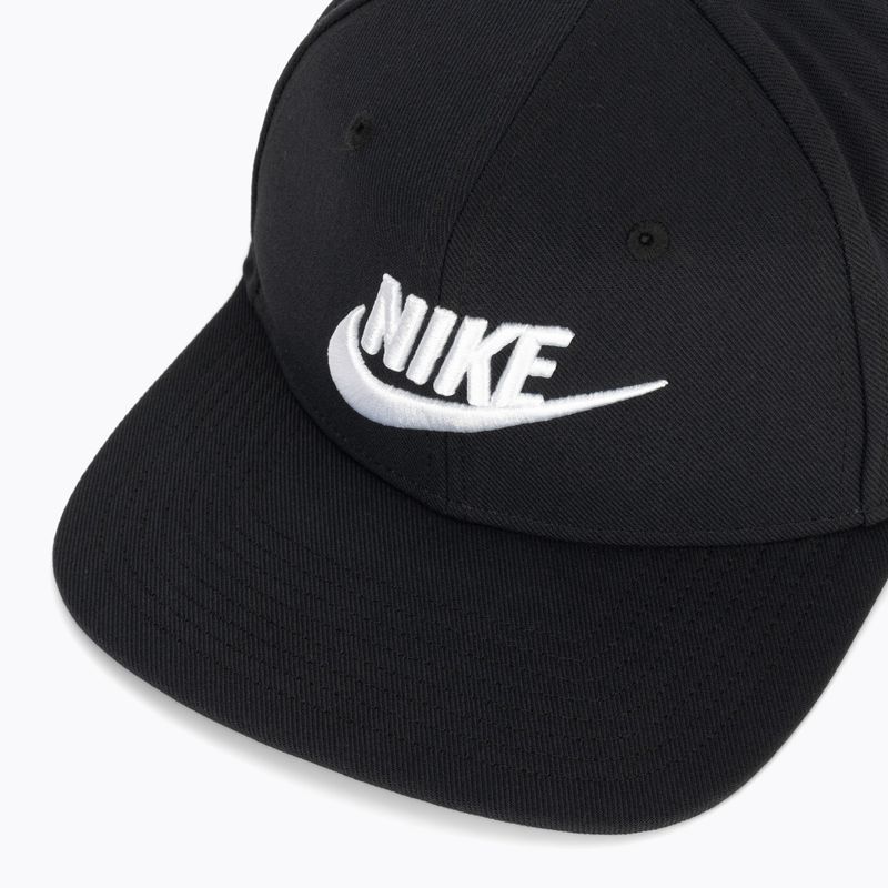 Czapka z daszkiem Nike Dri-Fit Pro Structured Futura black/black/black/white 3