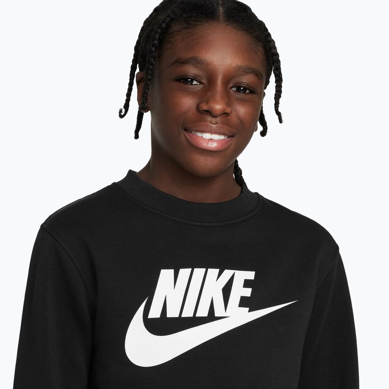 Bluza dziecięca Nike Sportswear Club Fleece comet black/white 3