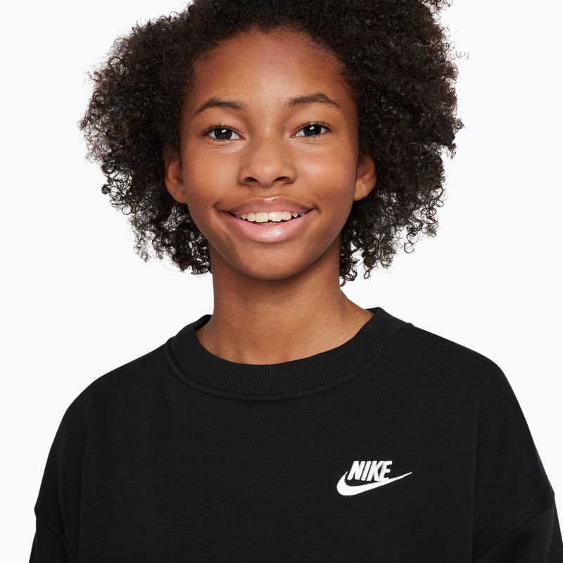 Bluza dziecięca Nike Sportswear Club Fleece university black/white 3