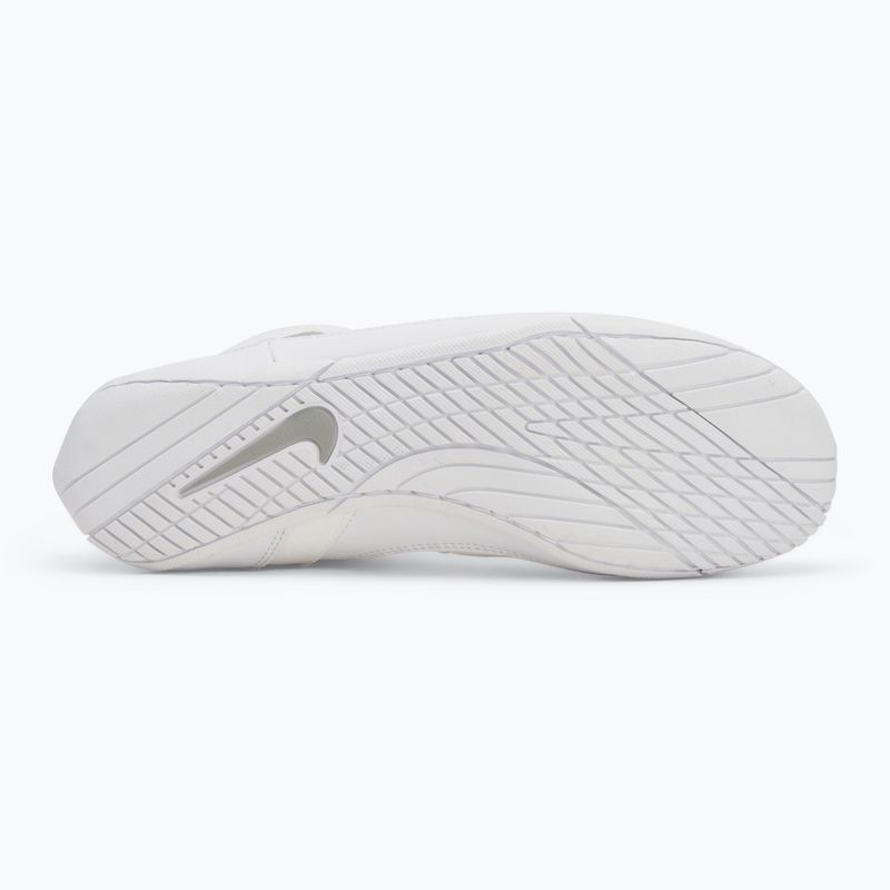 Buty zapaśnicze Nike Fury white/metallic silver 4
