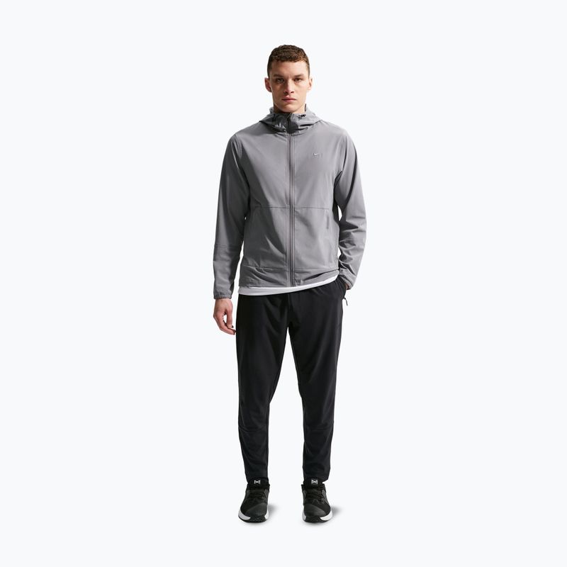 Spodnie męskie Nike Unlimited Dri-Fit Zippered Cuff black/black/black 2
