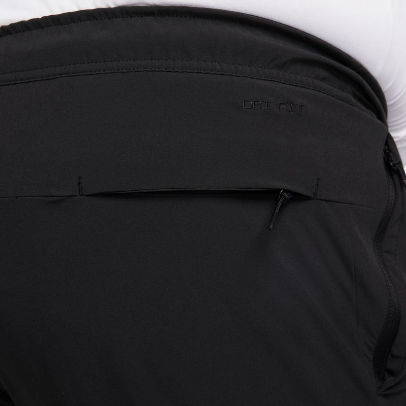 Spodnie męskie Nike Unlimited Dri-Fit Zippered Cuff black/black/black 8