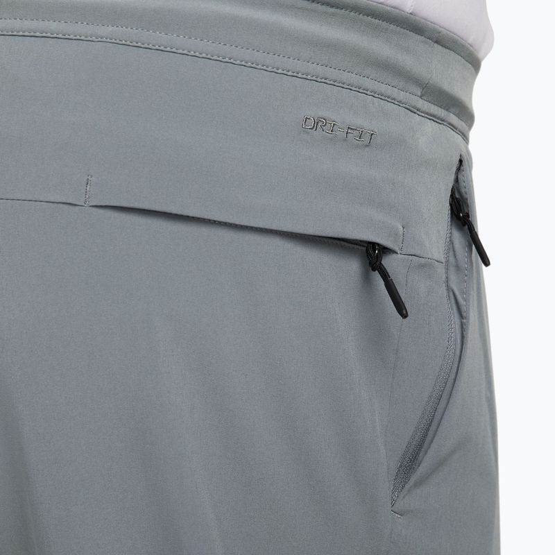 Spodnie męskie Nike Unlimited Dri-Fit Zippered Cuff smoke grey/black/smoke grey 8