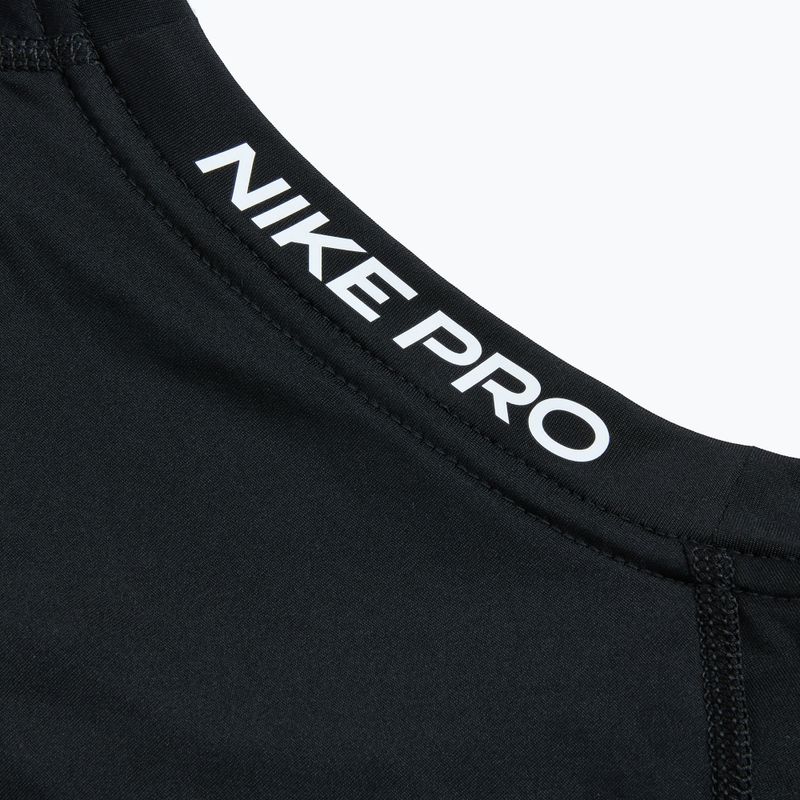 Koszulka treningowa męska Nike Pro Dri-FIT Slim SS black/ white 4