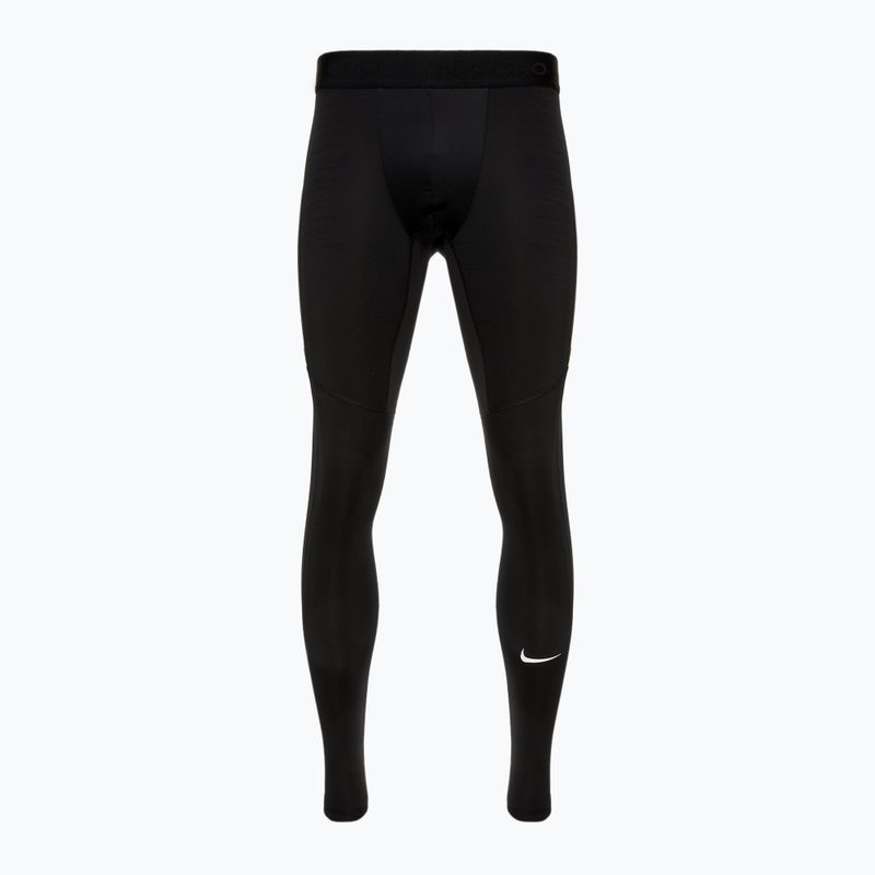 Legginsy męskie Nike Pro Warm black/white