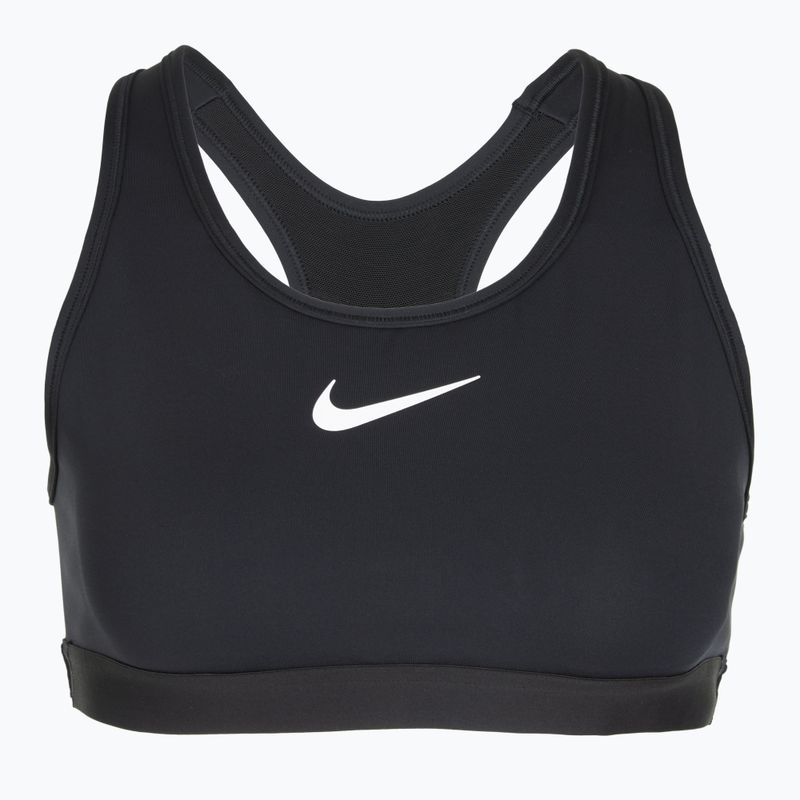 Biustonosz treningowy Nike Swoosh High Support black/iron grey/white 6