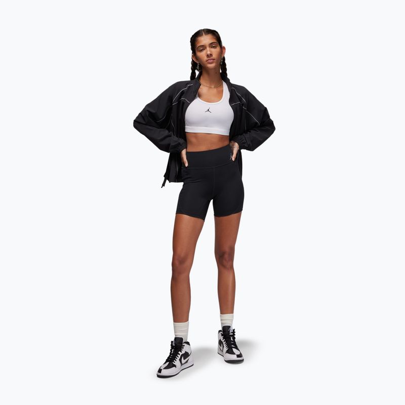 Biustonosz treningowy Jordan Sport Medium Support Jumpman white/stone mauve/black 2