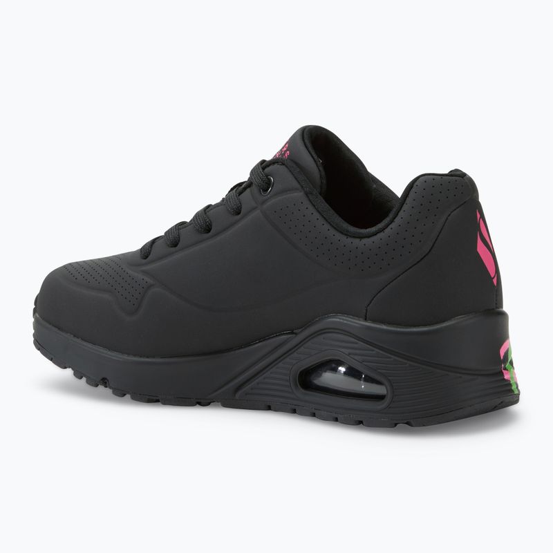 Buty damskie SKECHERS JGoldcrown Uno Highlight Love black/multicolor 3