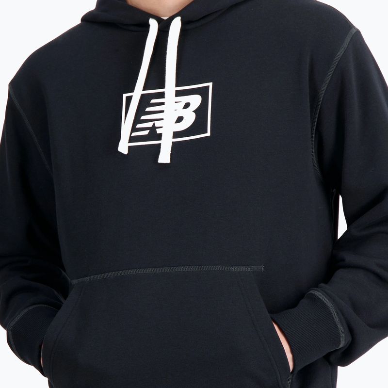 Bluza męska New Balance Essentials Hoodie black 4