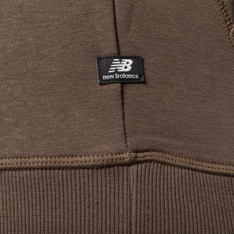 Bluza męska New Balance Essentials Hoodie darkmush 8