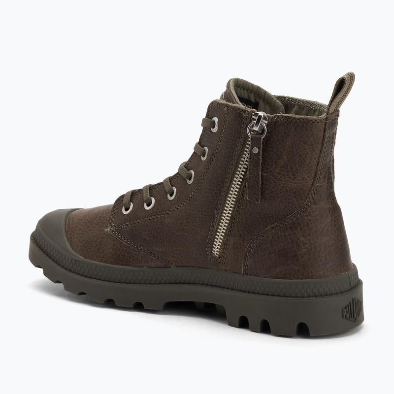 Buty Palladium Pampa ZIP LTH ESS dusky green 3