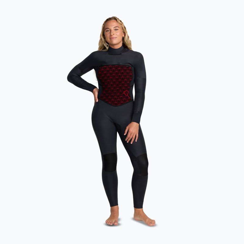 Pianka do pływania damska ROXY 4/3 mm Swell Natural Front Zip black multi 5