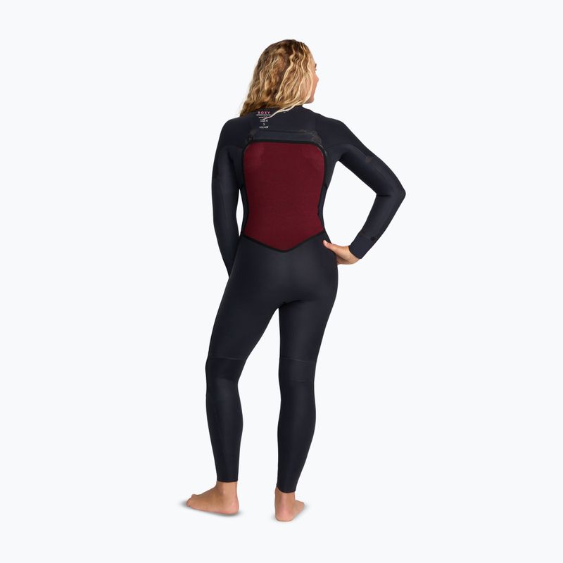 Pianka do pływania damska ROXY 4/3 mm Swell Natural Front Zip black multi 6