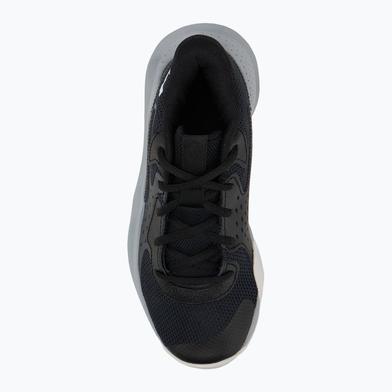 Buty koszykarskie dziecięce Under Armour Grade School Jet '23 black/jet gray/white 5