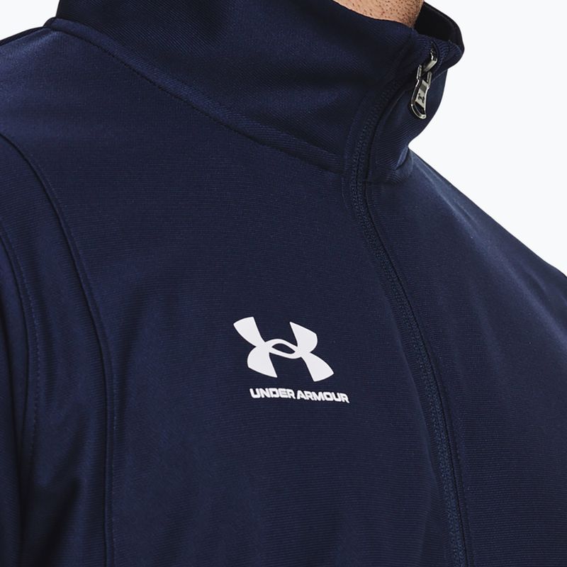 Komplet piłkarski męski Under Armour Challenger Tracksuit midnight navy/white 3