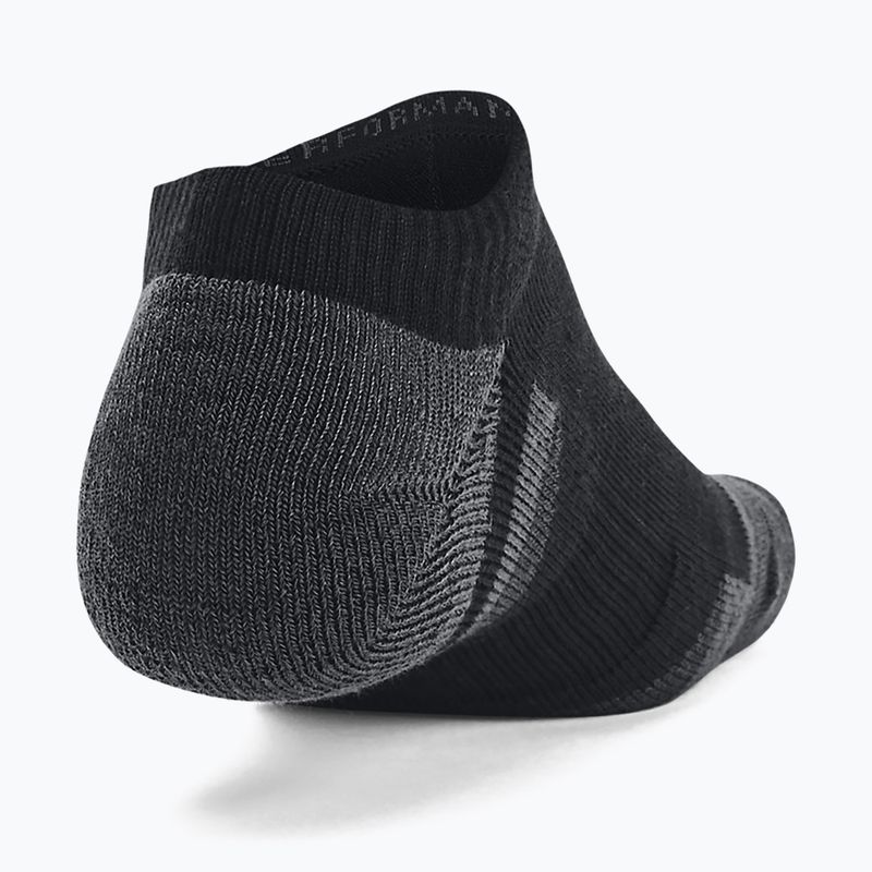 Skarpety Under Armour Performance Tech NS 3 pary black/black/jet gray 4