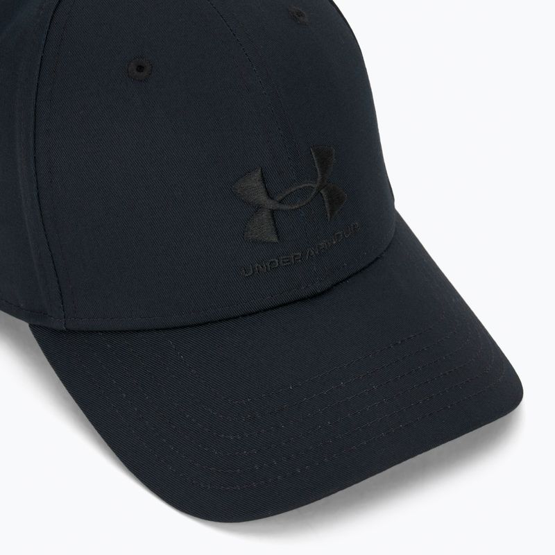 Czapka z daszkiem męska Under Armour Branded Lockup Adj black/black 3