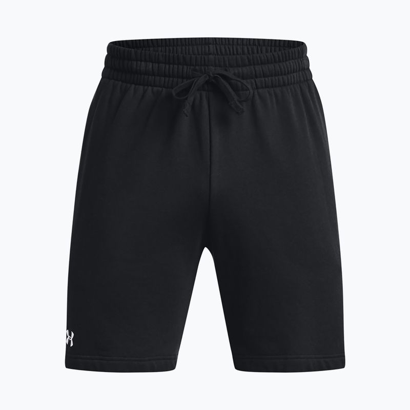 Spodenki treningowe męskie Under Armour Rival Fleece black/white 4