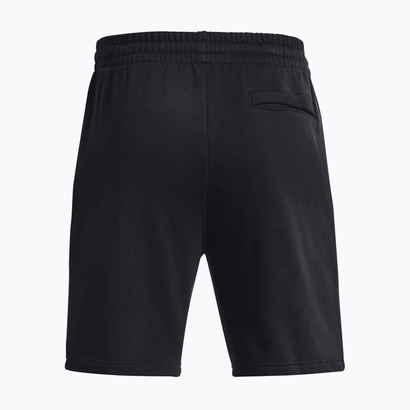 Spodenki treningowe męskie Under Armour Rival Fleece black/white 5