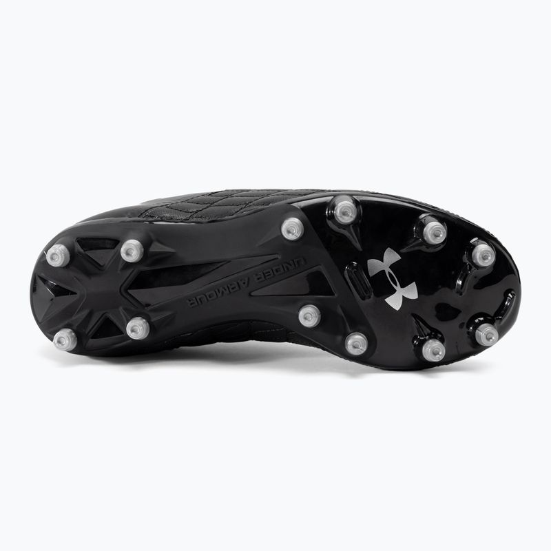 Buty piłkarskie dziecięce Under Armour Magnetico Select JR 3.0 FG black/metallic silver 5