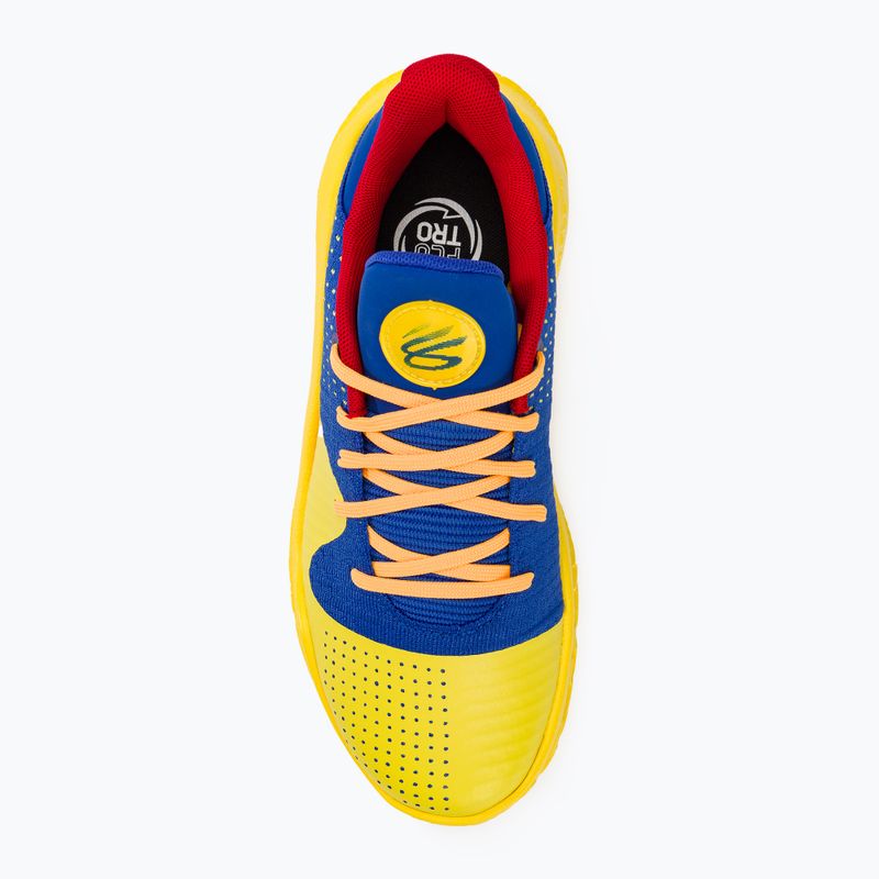 Buty do koszykówki Under Armour Curry 4 Low Flotro team royal/taxi/team royal 5