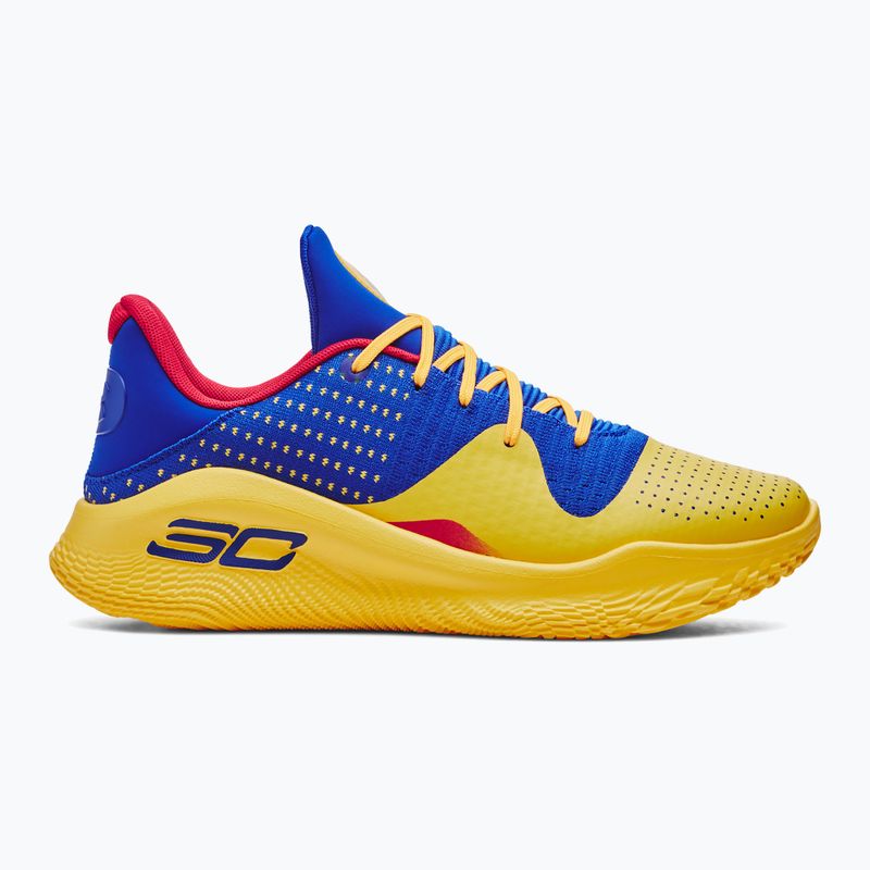Buty do koszykówki Under Armour Curry 4 Low Flotro team royal/taxi/team royal 9