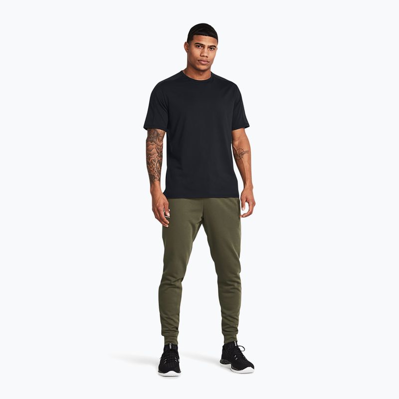 Spodnie męskie Under Armour Rival Terry Jogger marine od green/onyx white 2