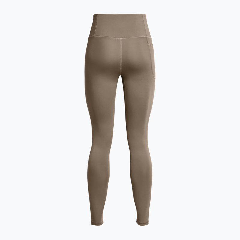 Legginsy treningowe damskie Under Armour Motion taupe dusk/black 6